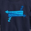 Boys' - Dr. Seuss - You Can Steer Yourself Graphic Long Sleeve Fleece Sweatshirt - 2 of 4
