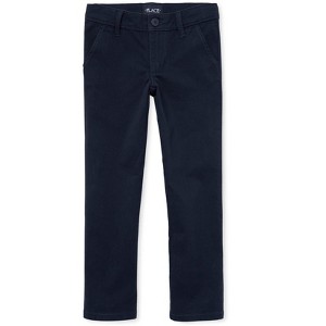 The Children's Place Girls Uniform Woven Skinny Chino Pants - 1 of 4
