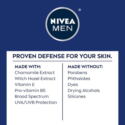 Nivea Men Sensitive Face Lotion with Vitamin E - SPF 15 - 2.5 fl oz