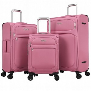 World Traveler Dejuno Cirrus 3-Piece Lightweight Expandable Spinner Luggage Set - 1 of 1