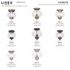 Livex Lighting Harbor 3 - Light Flush Mount in  Bronze - 2 of 4