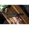 Dura Culina® Titan Series 8 Inch Titanium Plated Chef Knife with Blade Guard, Black - 2 of 4