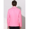 Lars Amadeus Men's Single Breasted Office Work Formal Sports Coat - 3 of 4