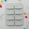 Unique Bargains Candy Mould 8-Cavity Sneaker Shoe Candy Mould Hand Wash 6.3"x4.96"x0.71" 1 Pc - 2 of 4