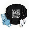Simply Sage Market Women's Graphic Sweatshirt Travel Subway - 3 of 4