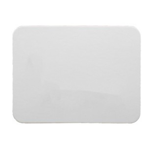 Flipside Products Two-Sided Magnetic Dry Erase Board, Plain/Plain, 9" x 12" - 1 of 1