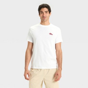 Men's Embroidered T-Shirt - Goodfellow & Co™ - 1 of 3