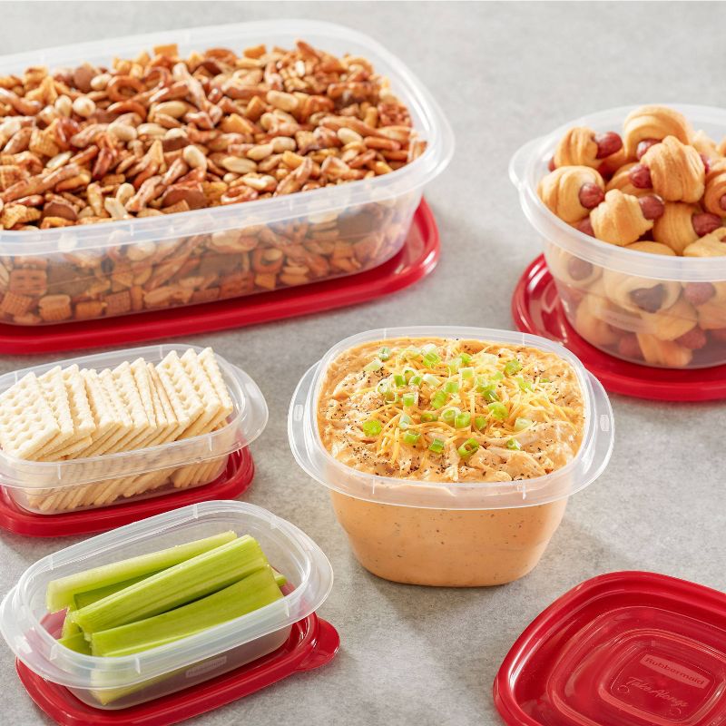 Rubbermaid Take Alongs 52pc Plastic Food Storage Container Set Clear, 5 of 7