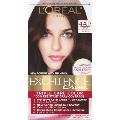 Best Box Color For Resistant Gray Hair Loreal Excellence Creme