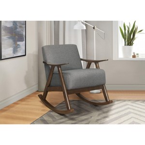 Sapphtopaz Accent Chair Wood Frame Upholstered Modern Home Furniture Lounge Chair Living Room Chair Comfy Chair for Living Room - 1 of 4