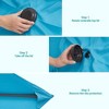 Sonkuki 10x6.5 FT Outdoor Patio Umbrella Market Table Umbrella With a Crank for Garden, Deck and Pool - 3 of 4