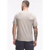 Peloton Men's Dreamblend Short Sleeve, Together We Go Far, Sand - 3 of 4