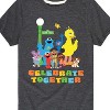 Boys' - Sesame Street - Celebrate Together Short Sleeve Graphic T-Shirt - 2 of 4