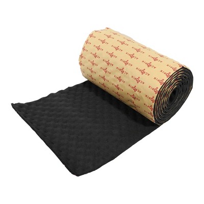 Unique Bargains Car Heatproof Wave Foam Deadener Black