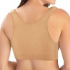 Collections Etc Women's Seamless Easy-to-Close Front Hook Comfort Bra - 3 of 4