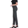 InstantFigure Straight Leg Pant with Slit 16801M - 4 of 4