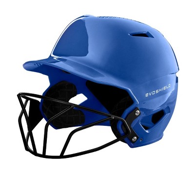 EvoShield Womens XVT Batting Helmet w SB Mask Royal LG XL
