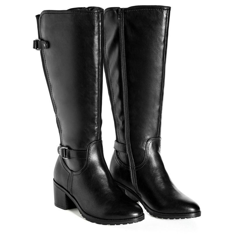 Women's WIDE FIT Phoenix Tall Boot - black | CLOUDWALKERS, 3 of 4