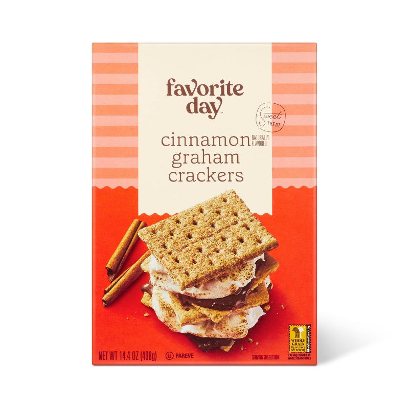 Cinnamon Graham Crackers - 14.4oz - Favorite Day&#8482;, 1 of 5