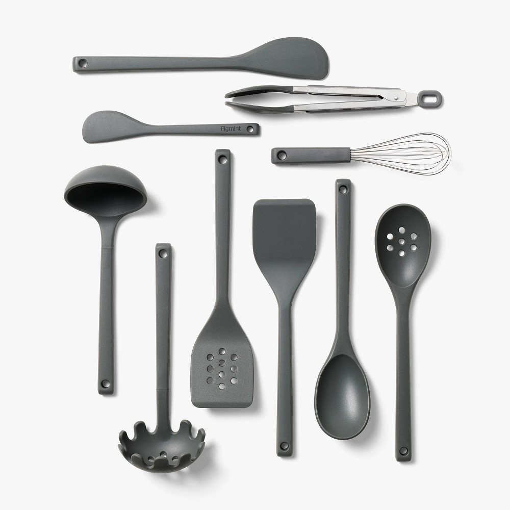 Photos - Other Accessories 10pc Silicone Kitchen Utensil Set - Figmint™