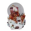 Northlight Santa Claus on Sleigh with Reindeer Musical Christmas Snow Globe - 5.5" - 2 of 3