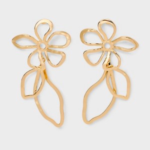 Flower Drop Earrings - A New Day™ - 1 of 2