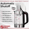 Magic Mill Electric Kettle, Tea Infuser, Temp Control, 1.7L, BPA-Free, Auto Shut-Off - 2 of 4