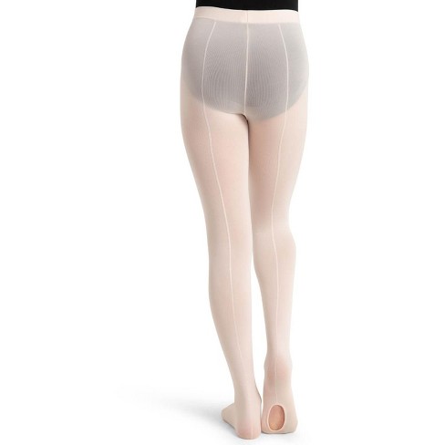 Capezio Light Pink Women's Ultra Soft Transition Tight, Small