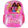 Barbie Backpack Barbie and Friends Magic Sequins 5 PC Set with Matching Lunch Box School Bookbag Pink - 2 of 4