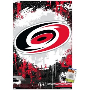 Trends International NHL Carolina Hurricanes - Maximalist Logo 23 Unframed Wall Poster Prints - 1 of 4