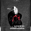 Men's - Disney Villains - Cruella De Vil Love Unfasionable Graphic Fleece Sweatshirt - 2 of 4