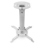 Mount Factory Universal Extendable Ceiling Projector Mount Adjustable Height - White