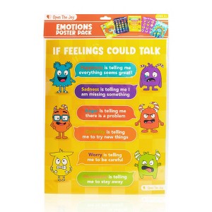 Open the Joy Emotions Poster Pack, 11" x 14", 5 Posters - 1 of 4