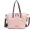 MKF Collection Layla Solid Tote Bag Convertible Backpack by Mia k - 2 of 4