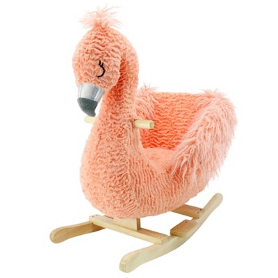 Soft Landing Joyrides Flamingo Children's Rocker