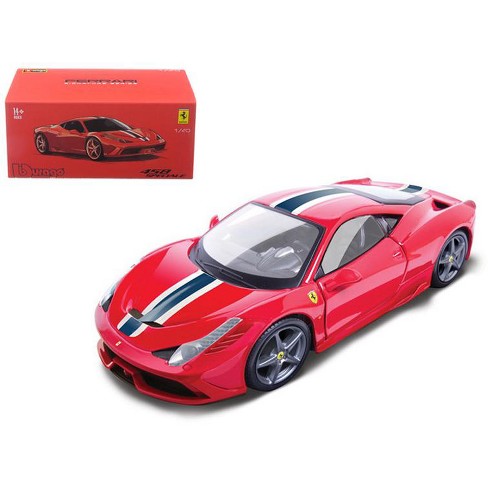 Ferrari 458 Italia Red Color 1:43 Scale Diecast Model Sports Car 2009 Year 