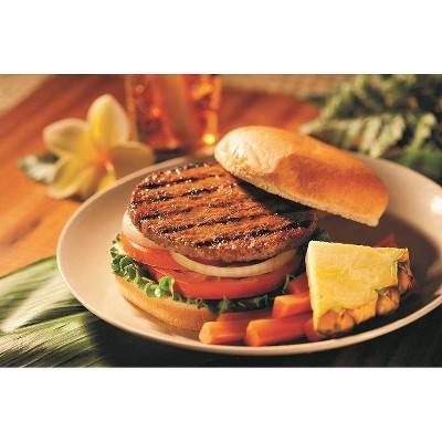 May's Hawaiian Style Teriyaki Beef Burger Patties - Frozen - 64oz/16ct