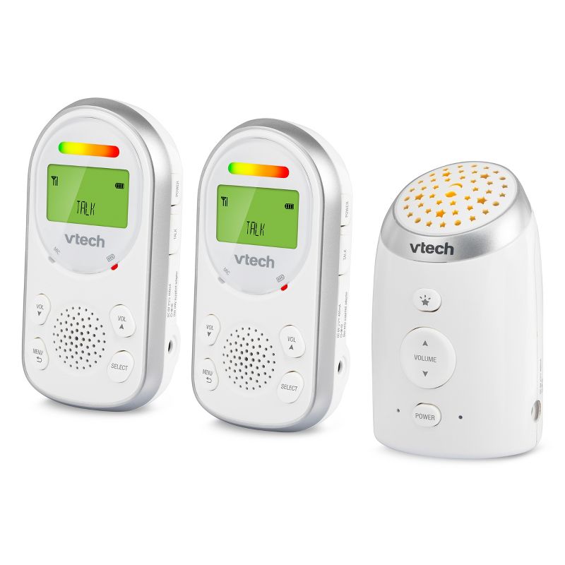 VTech 2 Parent Digital Audio Monitor with Ceiling Night Light - TM8212-2, 3 of 6