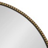 Gwendolyn Round Beaded Accent Wall Mirror Gold - Kate and Laurel - 3 of 4