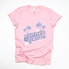 Simply Sage Market Summer Vibes Palm Trees Floral Short Sleeve Tee - 2 of 4