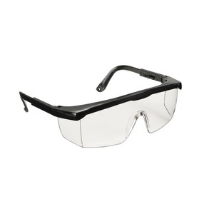 Blue Ridge Tools Safety Glasses: Clear Plastic Construction Goggles for Adults, All-Purpose Use, 1 Year Warranty - 1 of 4