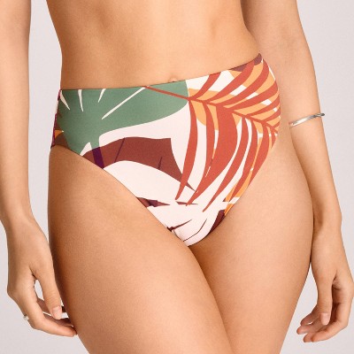 Vitamin A Women's High Waist Full Coverage Bikini Bottom