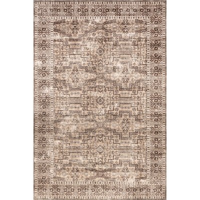 nuLOOM Jett SplashGuard Waterproof Machine Washable Area Rug