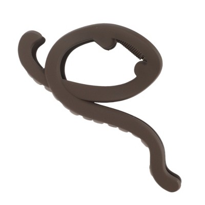 Unique Bargains Women's Fashion Frosted Musical Note Hair Clips 4.53"x2.36"x1.77" 1 Pc