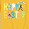 Boys' - SpongeBob Squarepants - Hoppy Easter Icons Short Sleeve Graphic T-Shirt - 2 of 4