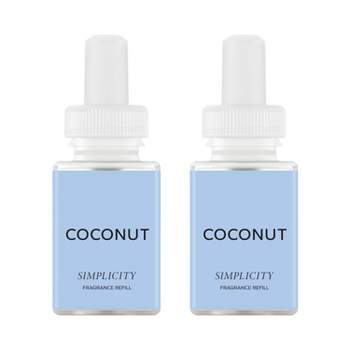 Coconut Essential Oil for Diffuser, Therapeutic Grade Coconut Scented Oil,  100% Pure Aromatherapy Essential Oil Coconut Fragrance 0.33oz-10 ml :  : Health, Household & Personal Care