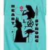 Girls' - Disney Princess - Heart Strong Aurora and Maleficent Fitted Short Sleeve Graphic T-Shirt - 2 of 4