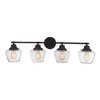 Craftmade Lighting Essex 4 - Light Vanity in  Flat Black - 2 of 4