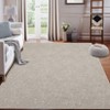 Contemporary Abstract Chenille Rug, Foldable, Non-Slip, Kid & Pet Friendly, Washable and Durable for Busy Areas - 3 of 4