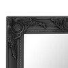 Aghana Digitals 19.7x19.7 in Black Baroque Style Square Wall Mirror with Ornate Frame - Indoor - 4 of 4